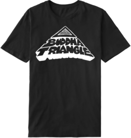 Buddha Triangle, Black Promo T-Shirt 